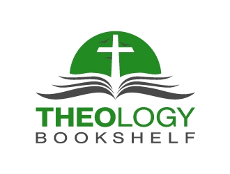 Theology Bookshelf logo design by Soufiane
