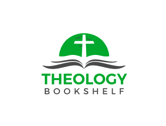 Theology Bookshelf logo design by kimora