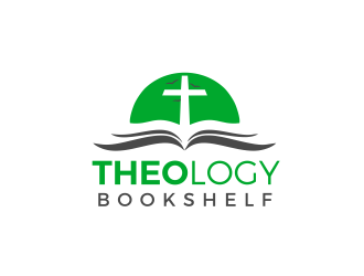 Theology Bookshelf logo design by kimora