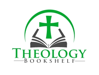 Theology Bookshelf logo design by AamirKhan