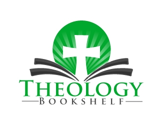 Theology Bookshelf logo design by AamirKhan