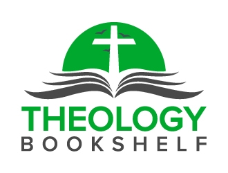 Theology Bookshelf logo design by jaize