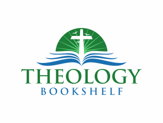 Theology Bookshelf logo design by ingepro