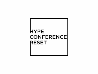 HYPE Conference Reset logo design by InitialD