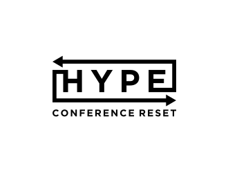 HYPE Conference Reset logo design by uptogood