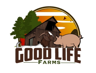 Good Life Farms logo design by AamirKhan