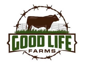 Good Life Farms logo design by AamirKhan