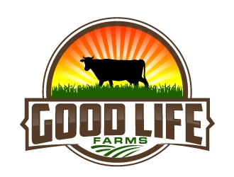 Good Life Farms logo design by AamirKhan