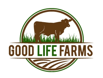 Good Life Farms logo design by AamirKhan