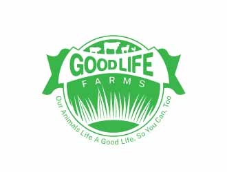 Good Life Farms logo design by hwkomp