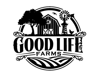 Good Life Farms logo design by AamirKhan
