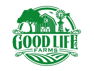 Good Life Farms logo design by AamirKhan