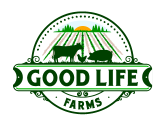 Good Life Farms logo design by Ultimatum