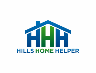 Hills Home Helper logo design by hidro