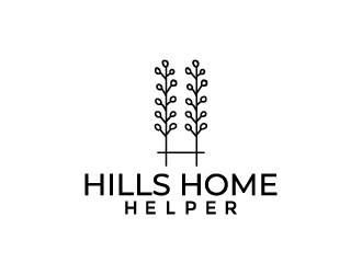 Hills Home Helper logo design by aryamaity