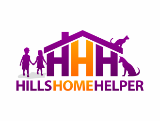 Hills Home Helper logo design by hidro