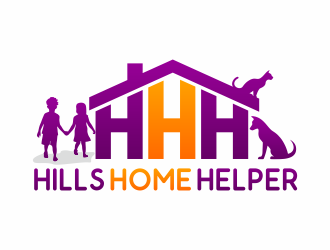 Hills Home Helper logo design by hidro