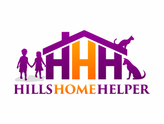 Hills Home Helper logo design by hidro