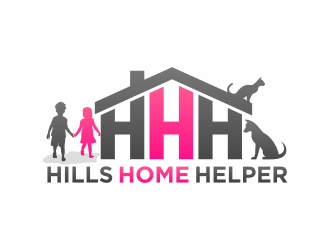 Hills Home Helper logo design by hidro