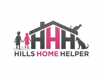 Hills Home Helper logo design by hidro