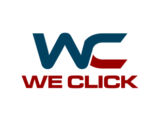 We Click logo design by p0peye