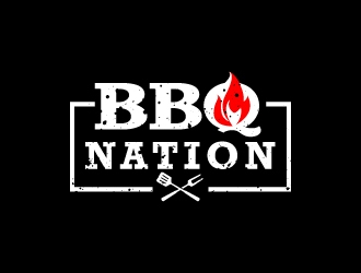 BBQ Nation logo design by jaize