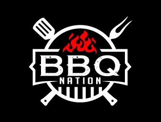 BBQ Nation logo design - 48hourslogo.com