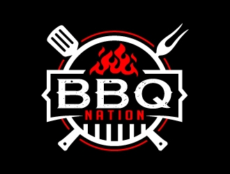 BBQ Nation logo design by jaize