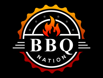 BBQ Nation logo design by ingepro