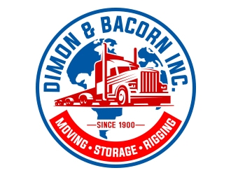 Dimon & Bacorn Inc. logo design by Danny19