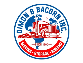 Dimon & Bacorn Inc. logo design by Danny19