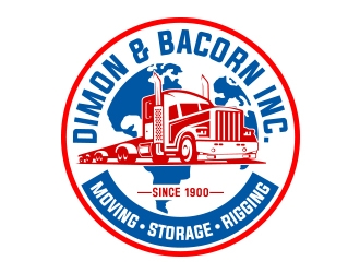 Dimon & Bacorn Inc. logo design by Danny19