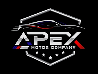 Apex Motor Company logo design by Niqnish