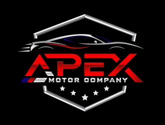 Apex Motor Company logo design by Niqnish
