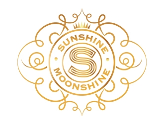 Sunshine Moonshine logo design by adm3