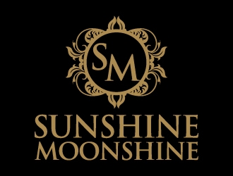 Sunshine Moonshine logo design by KDesigns