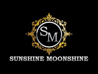 Sunshine Moonshine logo design by KDesigns