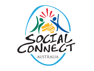Social Connect Australia logo design by vinve