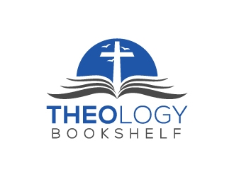 Theology Bookshelf logo design by MUSANG