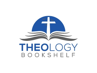 Theology Bookshelf logo design by MUSANG