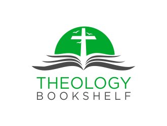 Theology Bookshelf logo design by Barkah