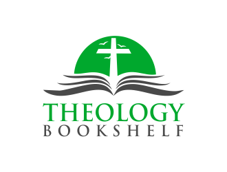 Theology Bookshelf logo design by Barkah