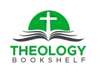 Theology Bookshelf logo design by usef44