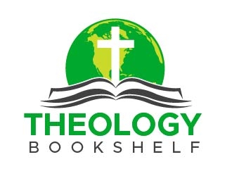 Theology Bookshelf logo design by usef44
