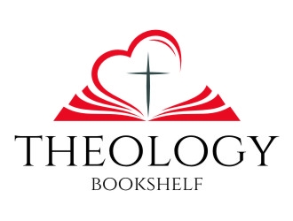 Theology Bookshelf logo design by jetzu