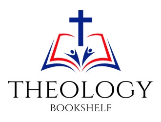 Theology Bookshelf logo design by jetzu
