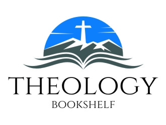 Theology Bookshelf logo design by jetzu