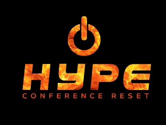HYPE Conference Reset logo design by AamirKhan