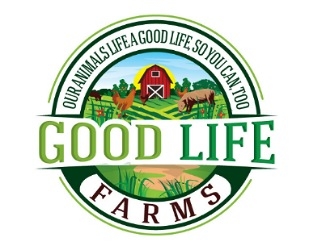 Good Life Farms logo design by gogo