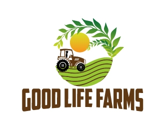 Good Life Farms logo design by AamirKhan